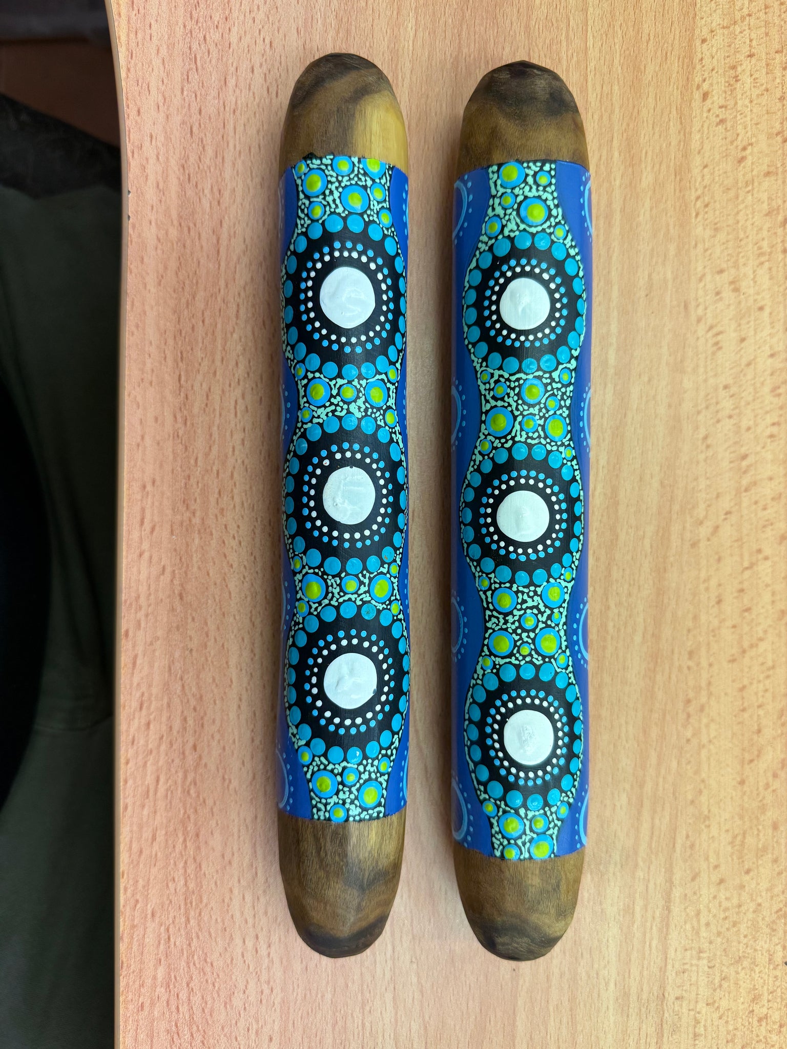 Painted Clapsticks (made on request) – Santa Teresa Enterprises ...